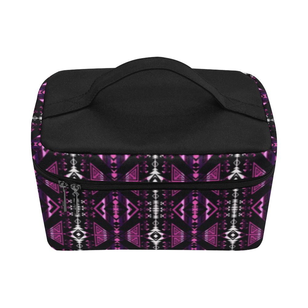 Upstream Expedition Moonlight Shadows Cosmetic Bag/Large (Model 1658) Cosmetic Bag e-joyer 