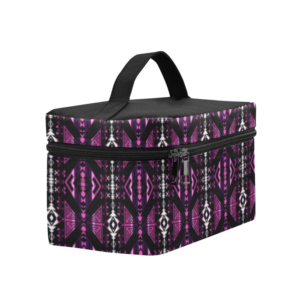 Upstream Expedition Moonlight Shadows Cosmetic Bag/Large (Model 1658) Cosmetic Bag e-joyer 