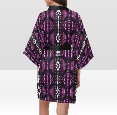 Upstream Expedition Moonlight Shadows Kimono Robe Artsadd 