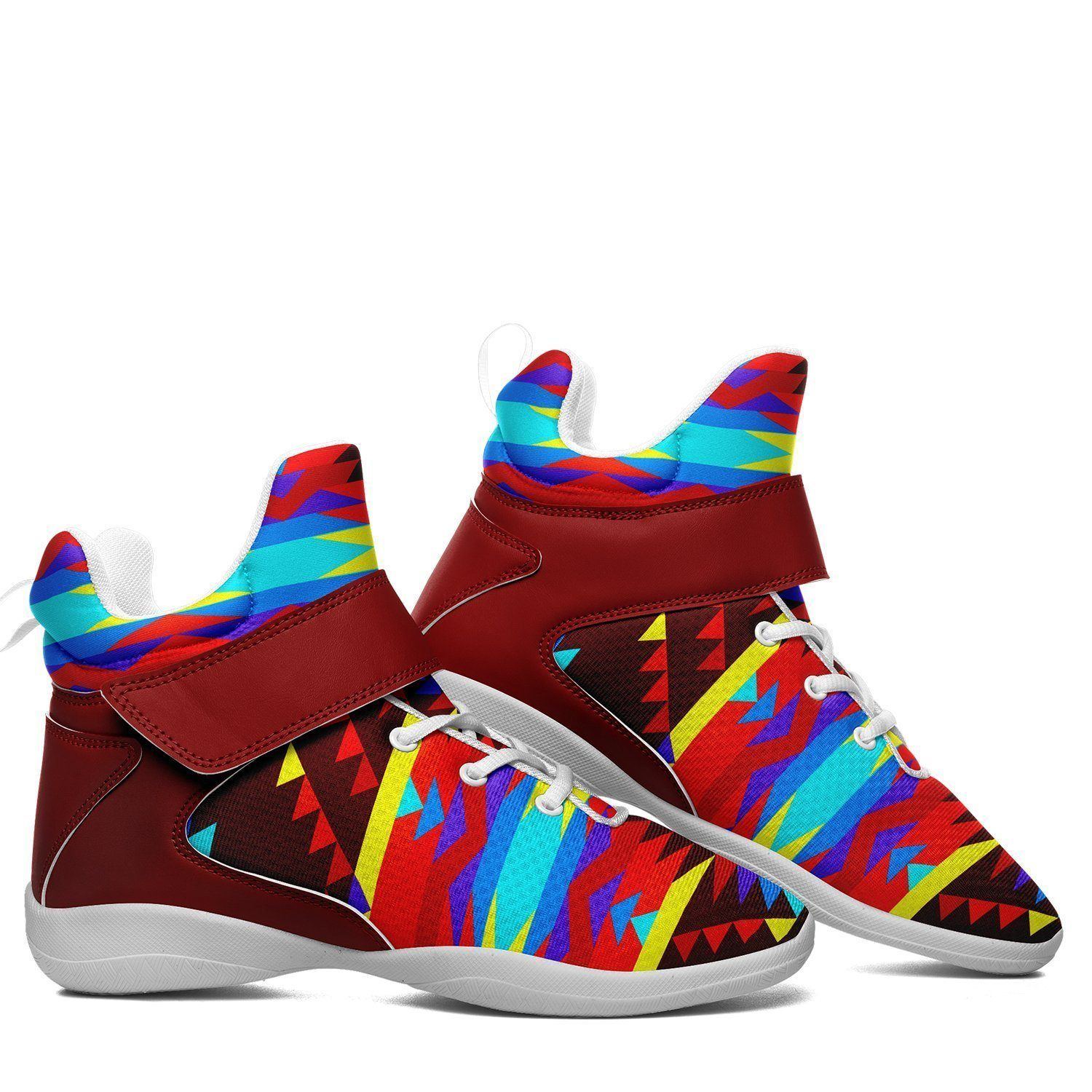 Visions of Lasting Peace Kid's Ipottaa Basketball / Sport High Top Shoes 49 Dzine 