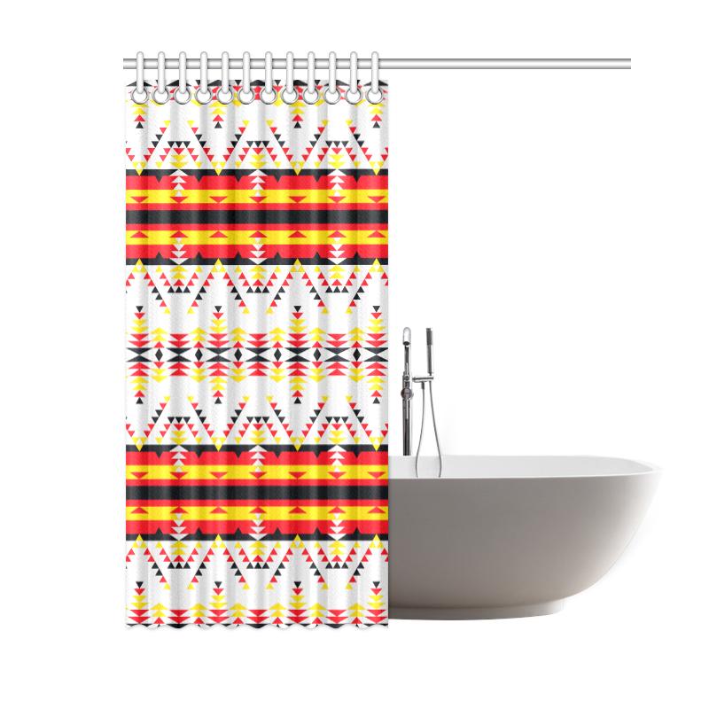 Visions of Peace Directions Shower Curtain 60"x72" Shower Curtain 60"x72" e-joyer 