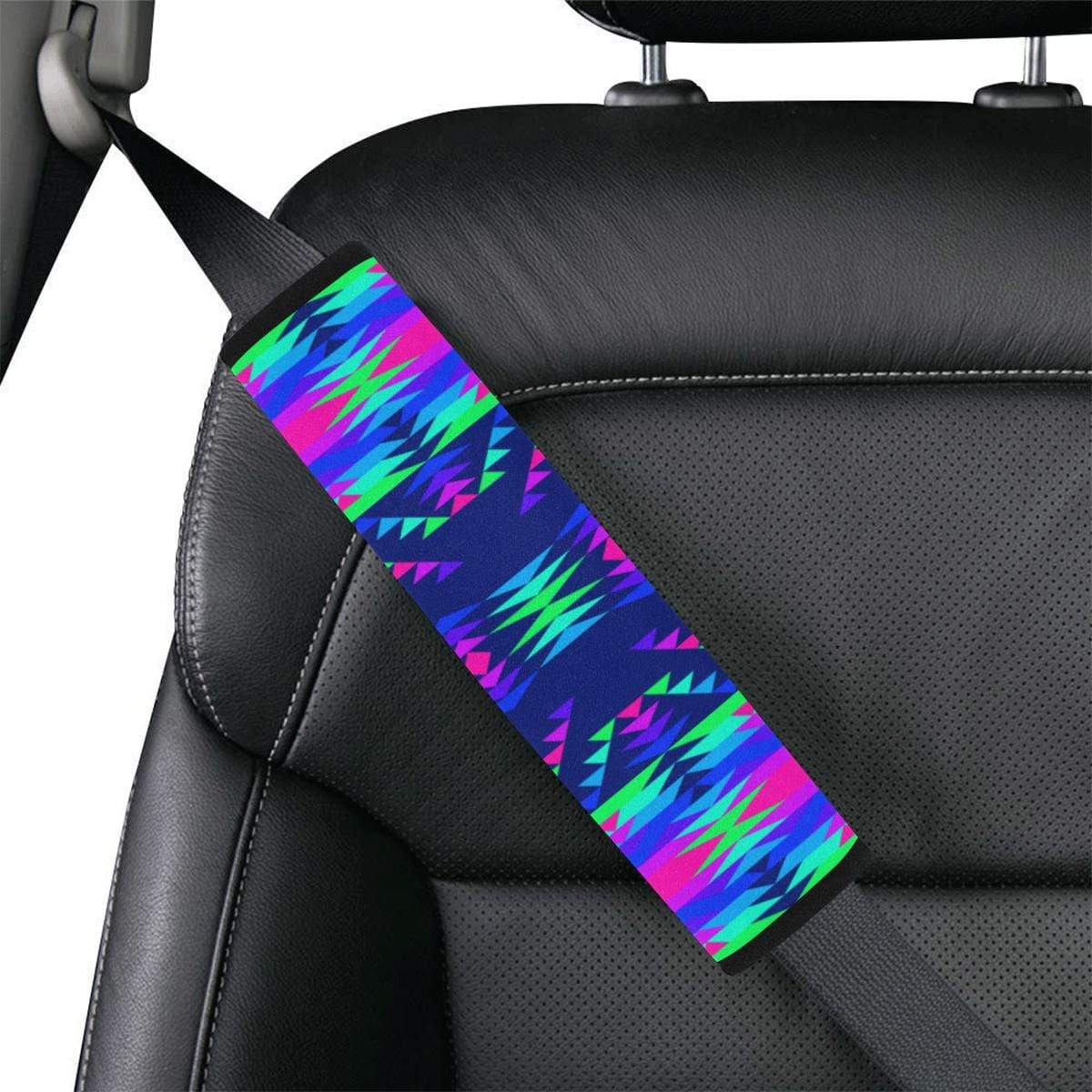 Visions of Peace Talks Car Seat Belt Cover 7''x12.6'' Car Seat Belt Cover 7''x12.6'' e-joyer 