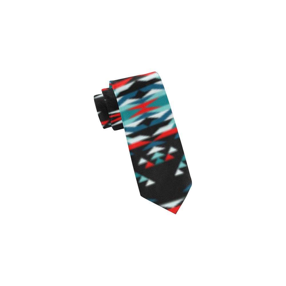 Visions of Peaceful Nights Classic Necktie (Two Sides) Classic Necktie e-joyer 