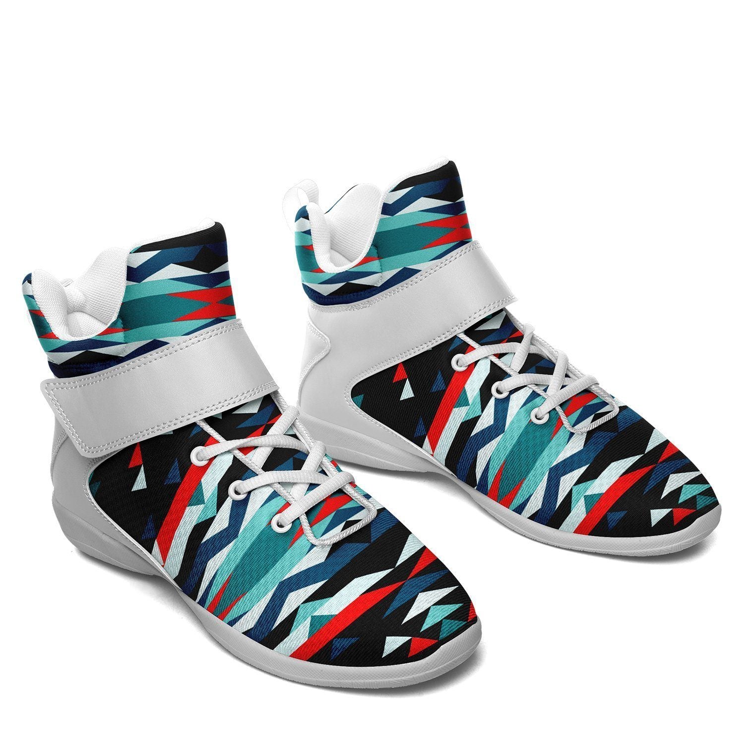 Visions of Peaceful Nights Ipottaa Basketball / Sport High Top Shoes - White Sole 49 Dzine 