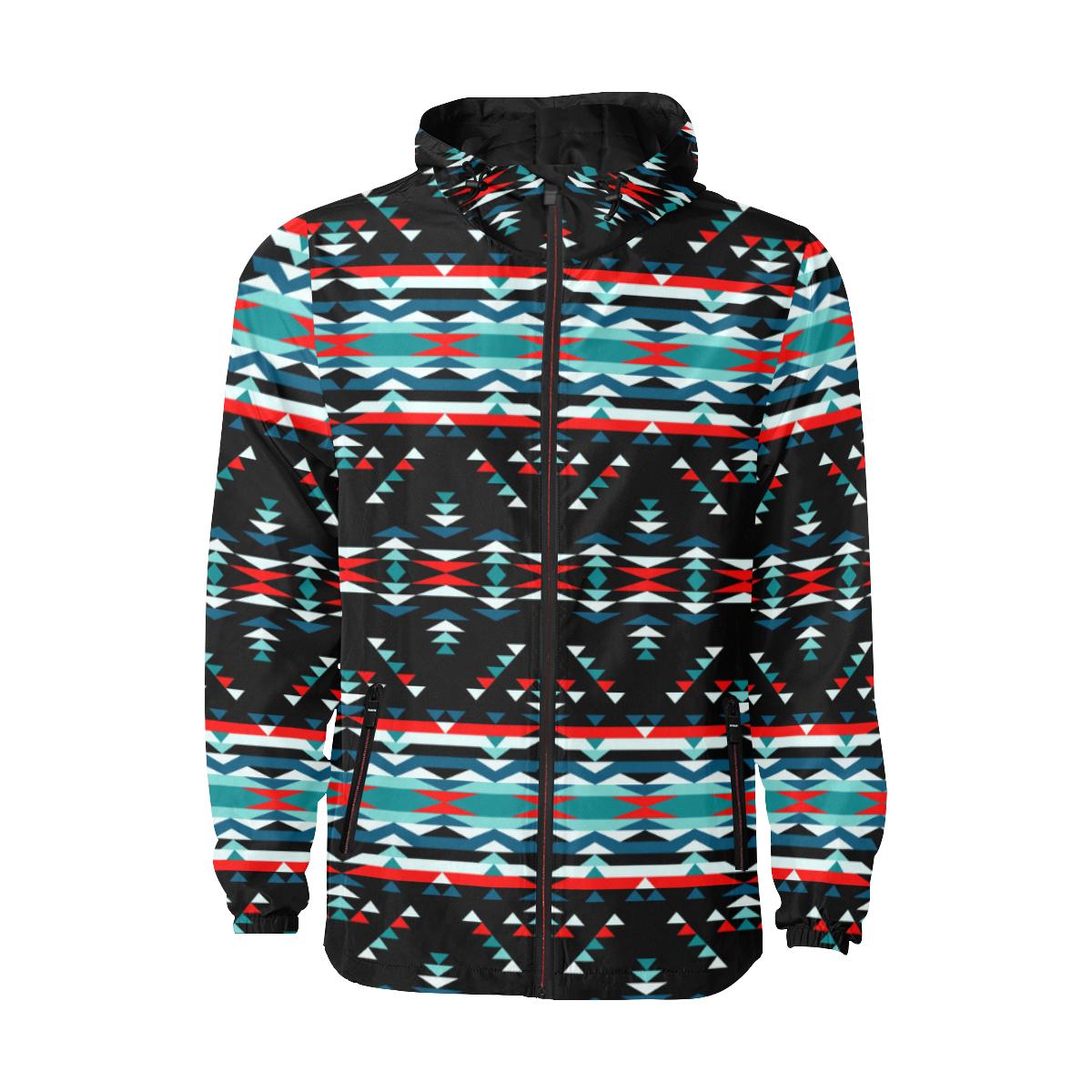 Visions of Peaceful Nights Unisex Quilted Coat All Over Print Quilted Windbreaker for Men (H35) e-joyer 