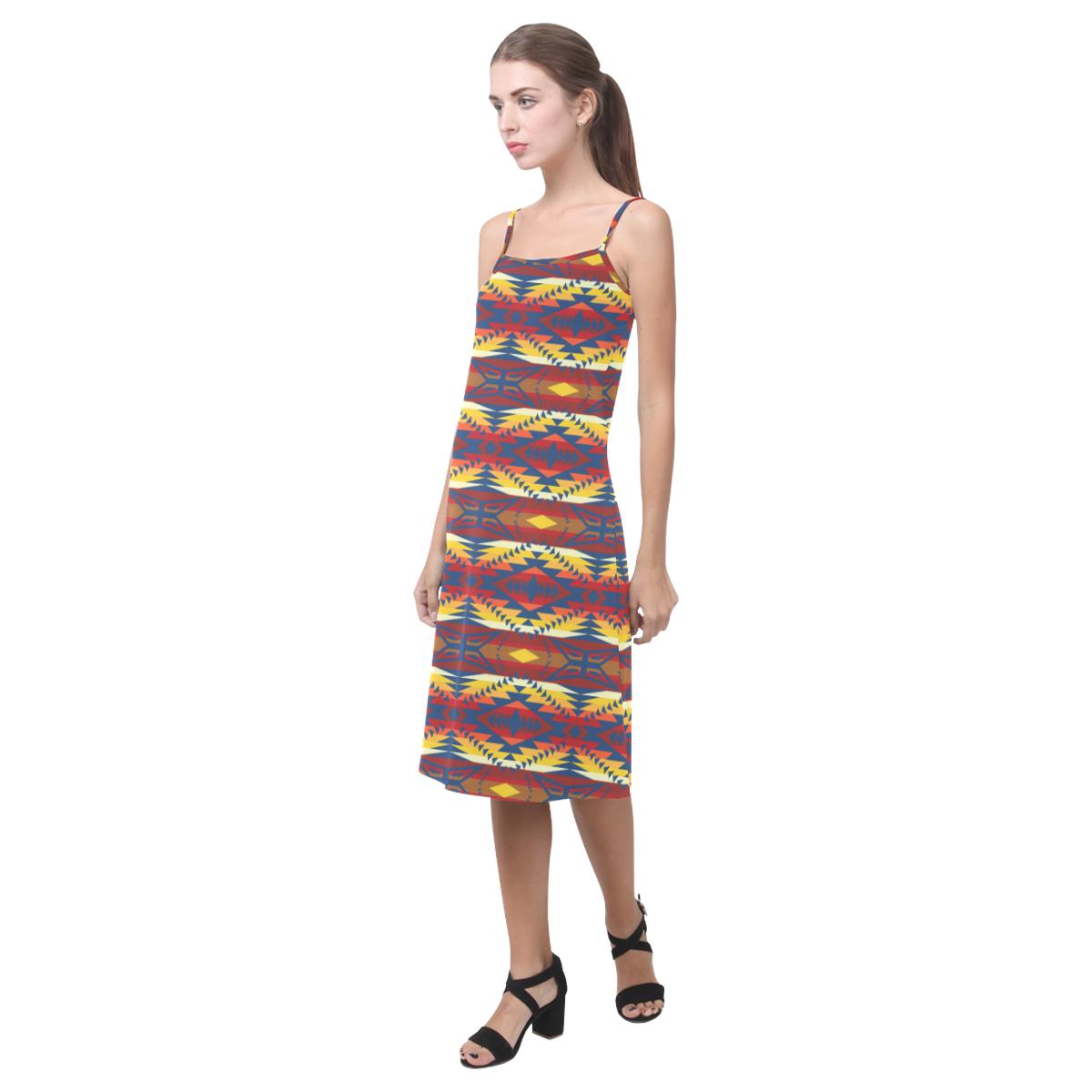 War Party Alcestis Slip Dress (Model D05) Alcestis Slip Dress (D05) e-joyer 