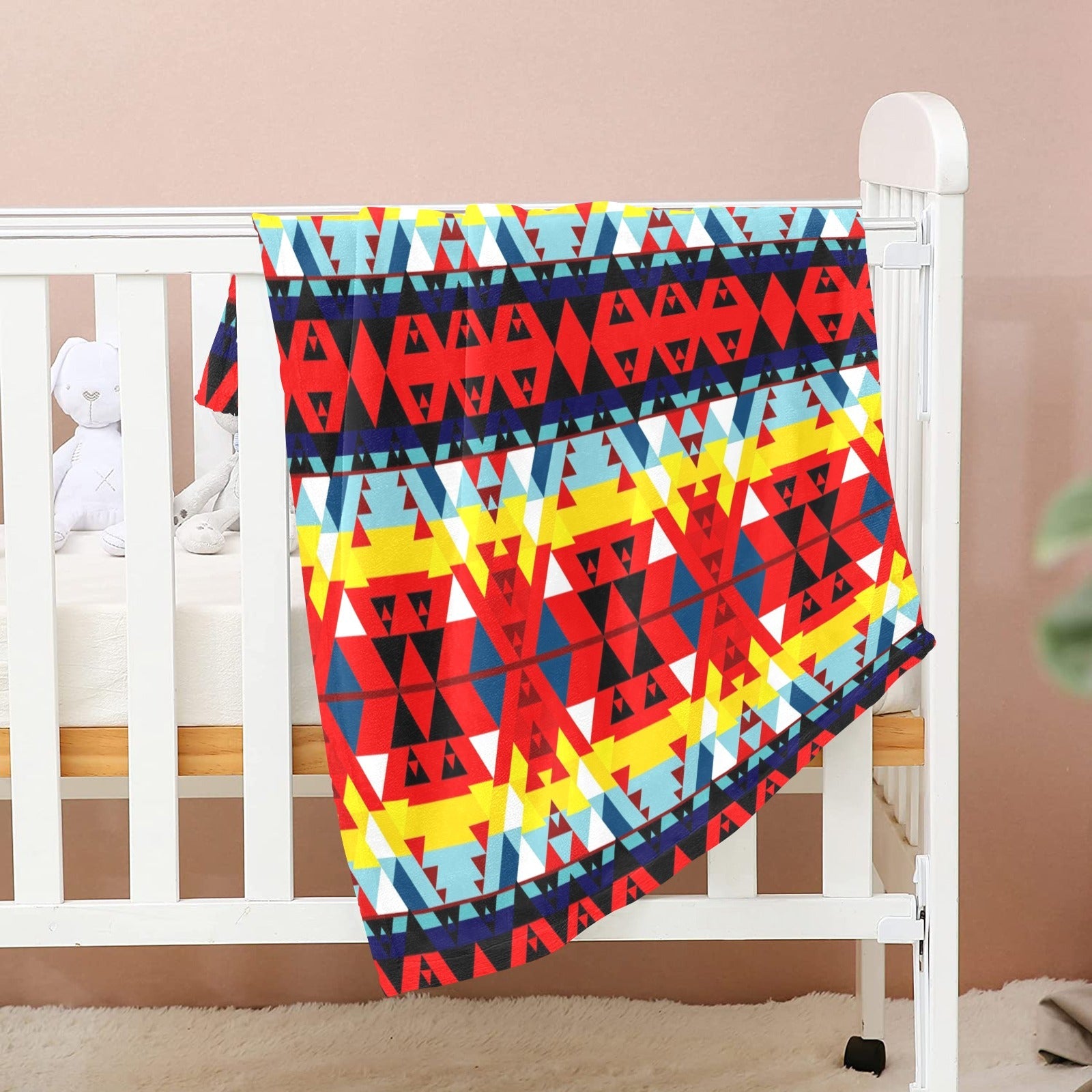 Writing on Stone Enemy Retreat Baby Blanket 30"x40" Baby Blanket 30"x40" e-joyer 