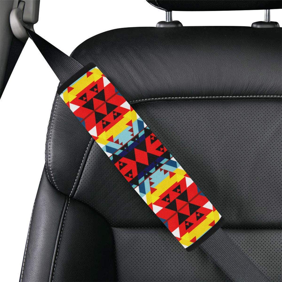 Writing on Stone Enemy Retreat Car Seat Belt Cover 7''x12.6'' Car Seat Belt Cover 7''x12.6'' e-joyer 