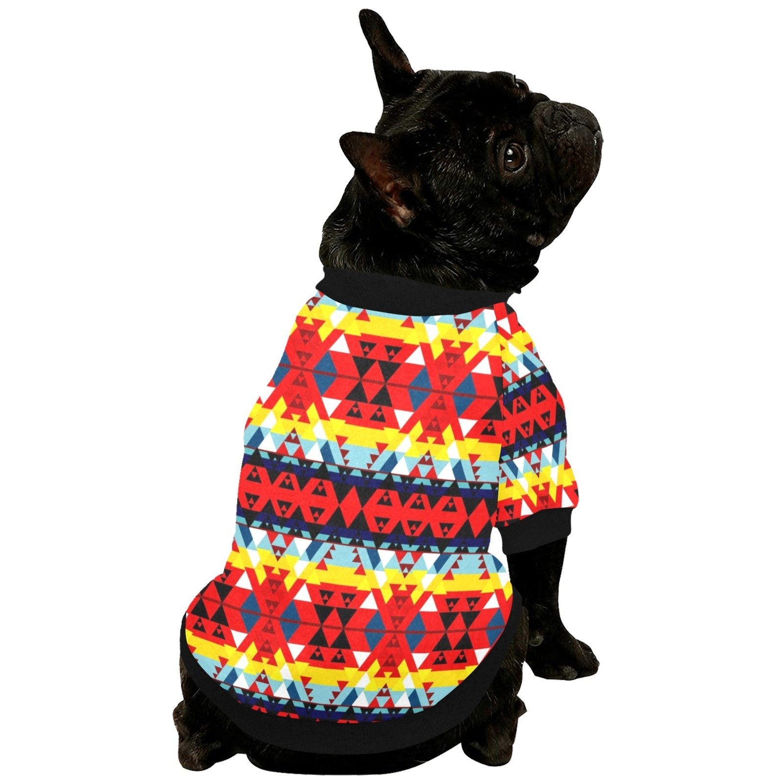 Writing on Stone Enemy Retreat Pet Dog Round Neck Shirt Pet Dog Round Neck Shirt e-joyer 