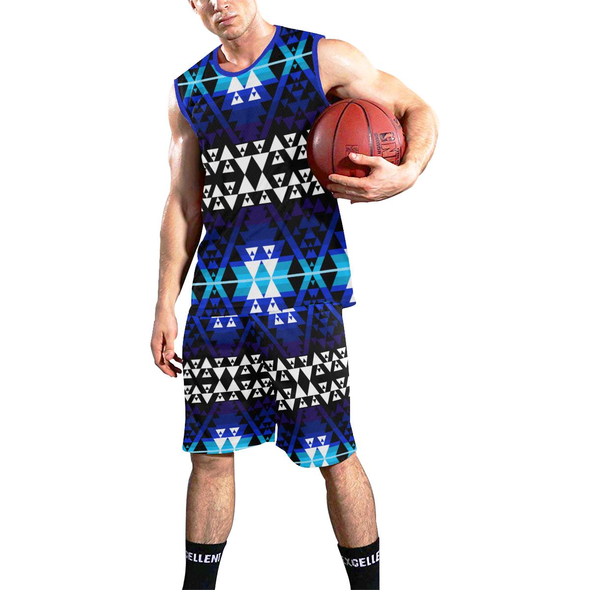 Writing on Stone Night Watch All Over Print Basketball Uniform Basketball Uniform e-joyer 