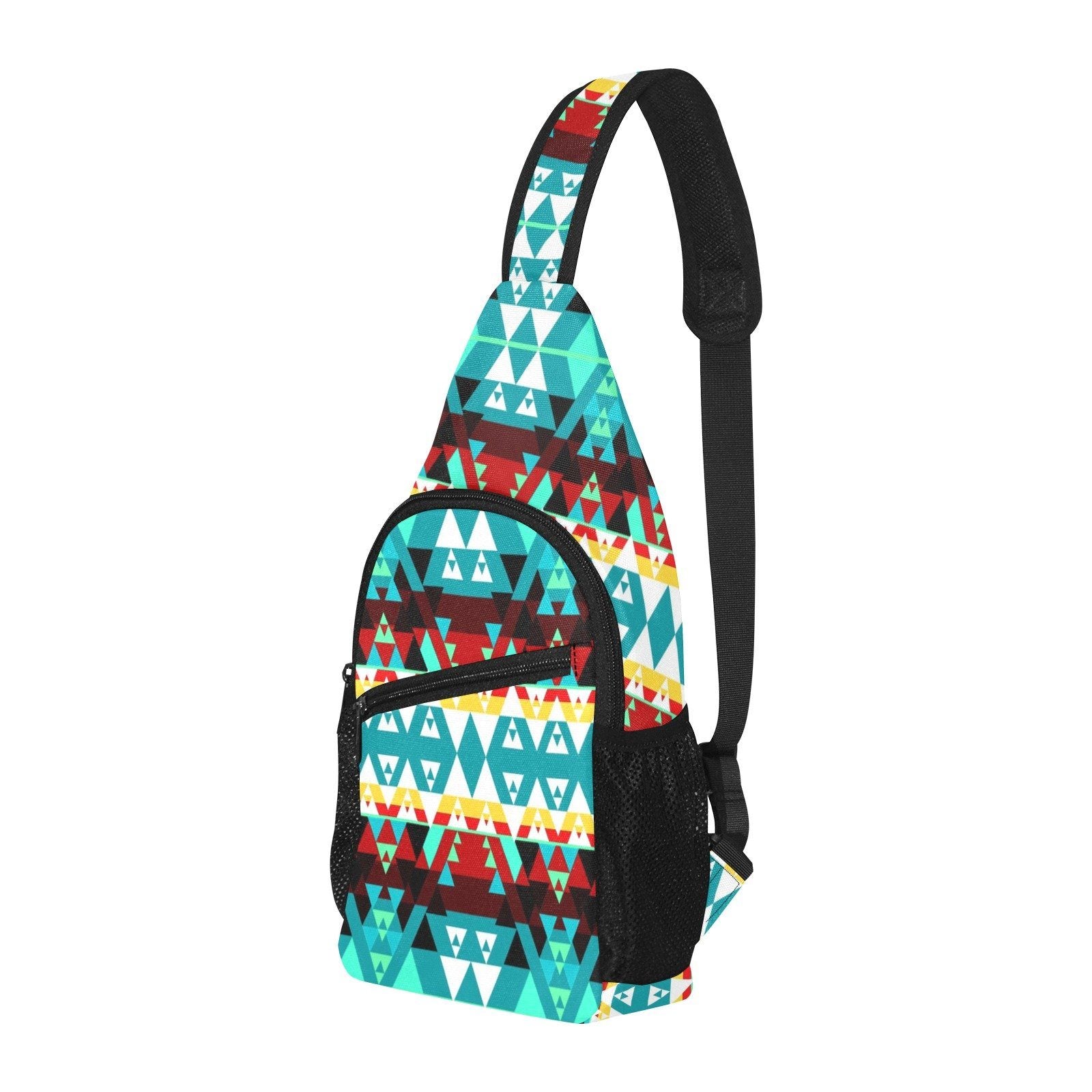 Writing on Stone Wheel All Over Print Chest Bag (Model 1719) All Over Print Chest Bag (1719) e-joyer 