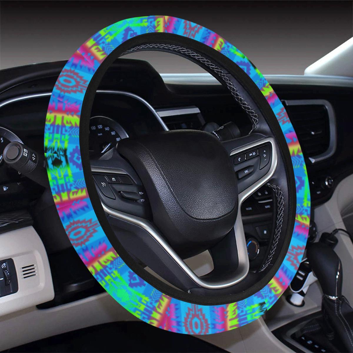 Young Journey Steering Wheel Cover with Elastic Edge Steering Wheel Cover with Elastic Edge e-joyer 